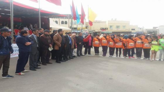 جماعة أبي الجعد تساهم في تنظيم السباق على الطريق لألعاب مؤسسات الرعاية الاجتماعية