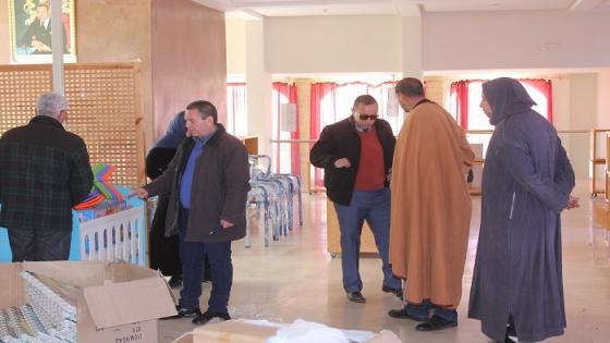 تسليم تجهيزات دار الصانعة بأبي الجعد